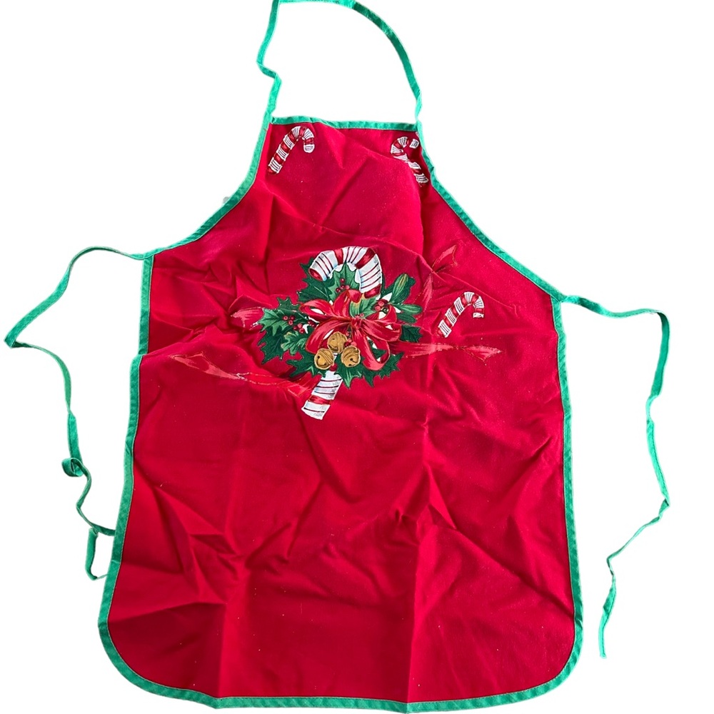 Christmas appliqué apron
